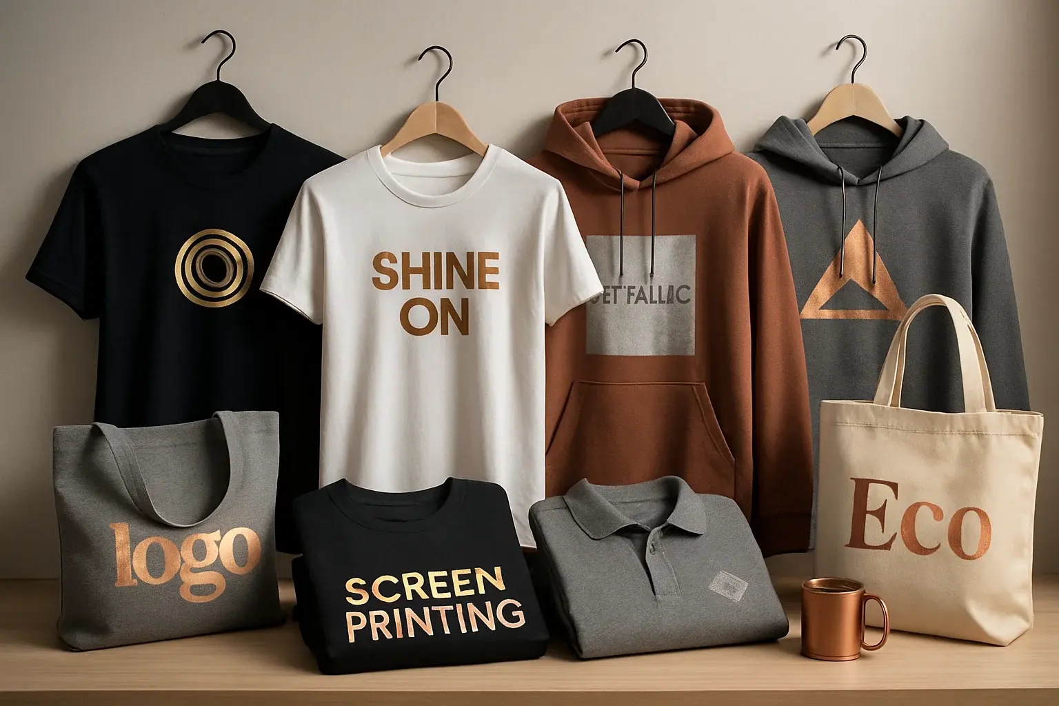 Metallic Screen Printing Metallic Screen Printing