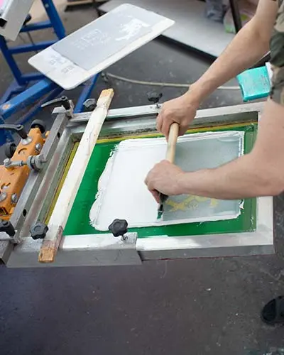 metallic gold screen print metallic gold screen print