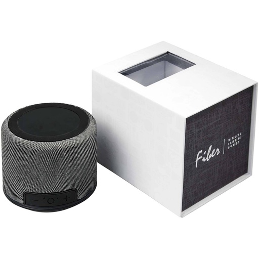 [12411100] Fiber 3W wireless charging BluetoothÂ® speaker