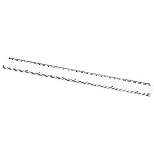[21053505] White (Renzo 30 cm plastic ruler) 